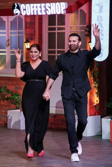 Archana Puran Singh and Parmeet Sethi